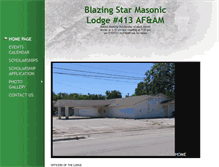 Tablet Screenshot of blazingstar413.com